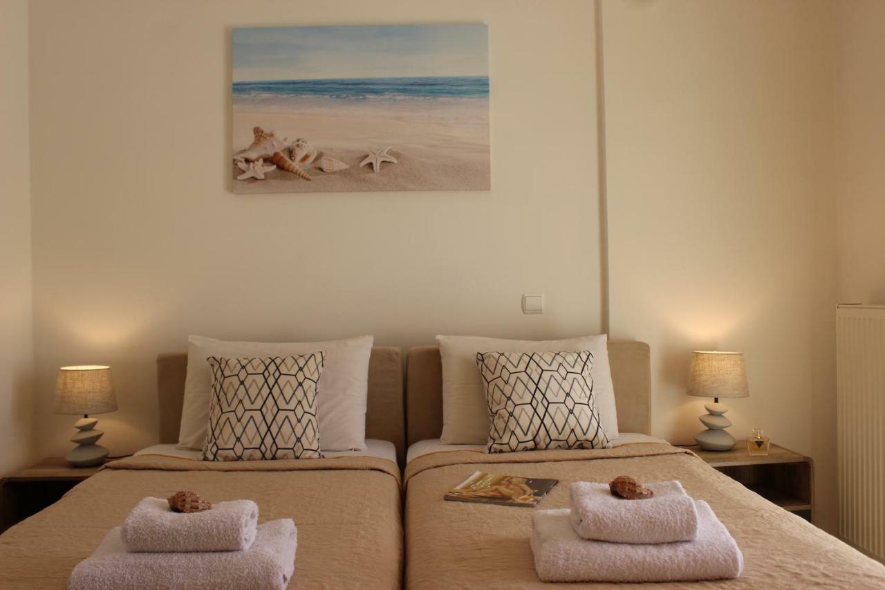Amazing Beachfront Apartment In Hersonissos Zewnętrze zdjęcie